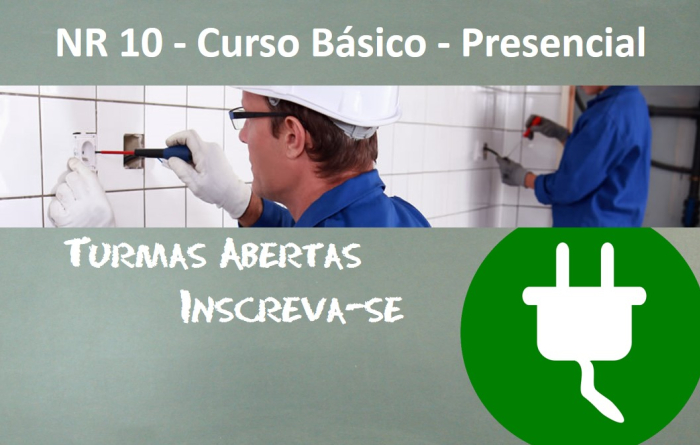 NR 10 - Curso Básico - Presencial - 40 Horas